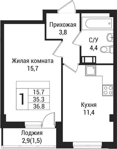 Планировка квартиры