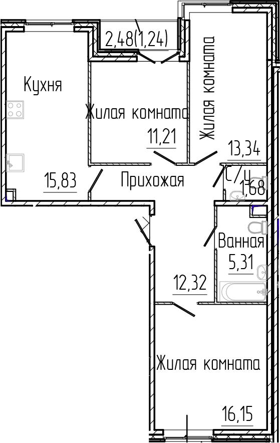 Планировка квартиры