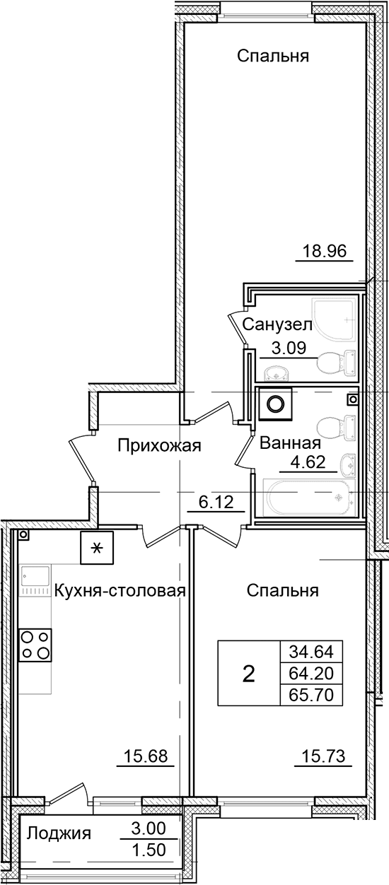 Планировка квартиры