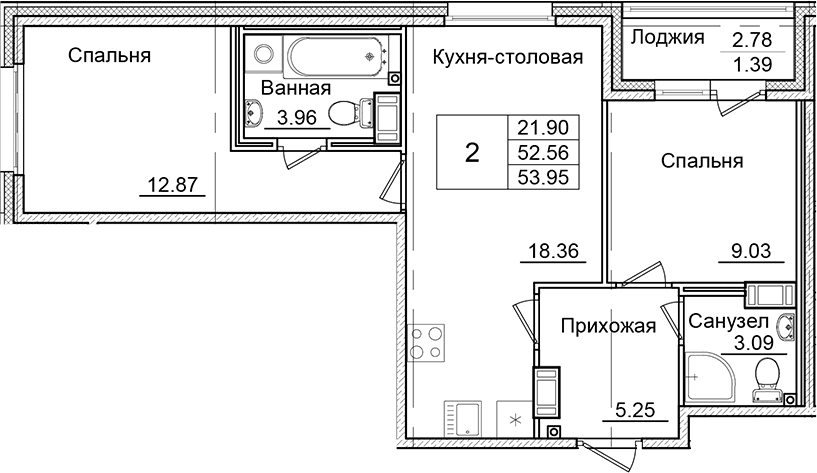 Планировка квартиры