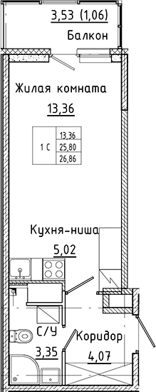 Планировка квартиры