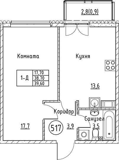 Планировка квартиры