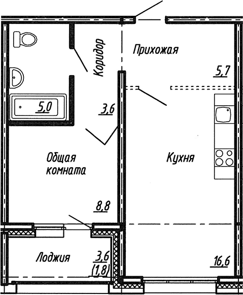 Планировка квартиры