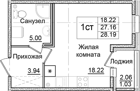 Планировка квартиры