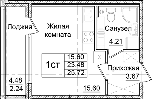 Планировка квартиры