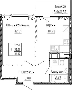 Планировка квартиры