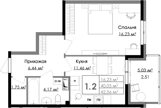 Планировка квартиры