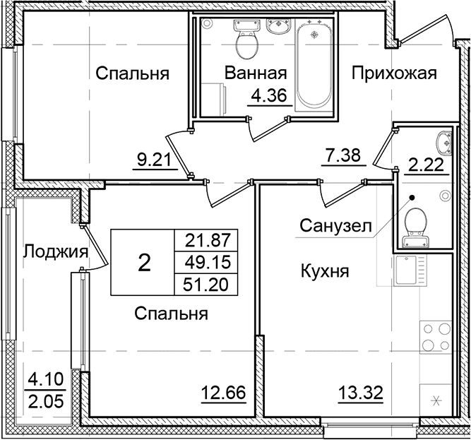 Планировка квартиры