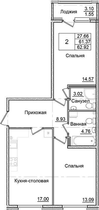 Планировка квартиры