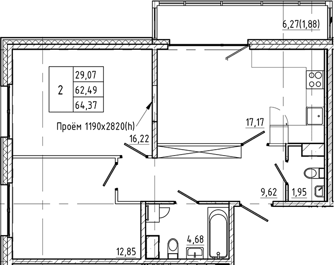 Планировка квартиры
