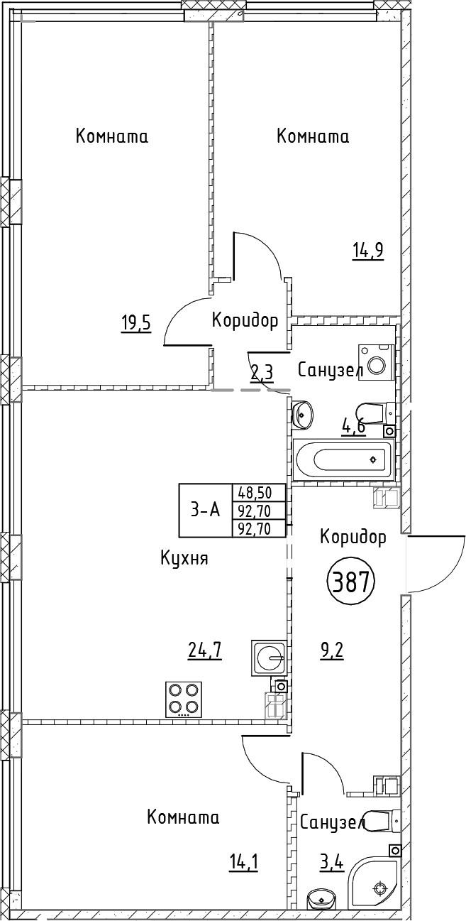 Планировка квартиры