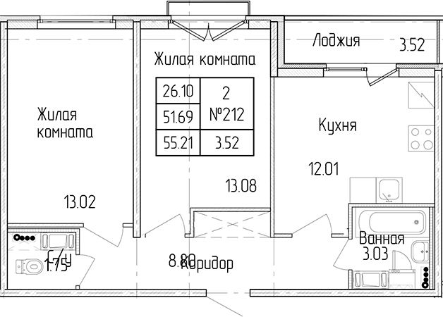 Планировка квартиры