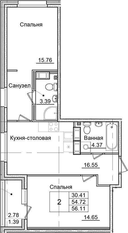 Планировка квартиры