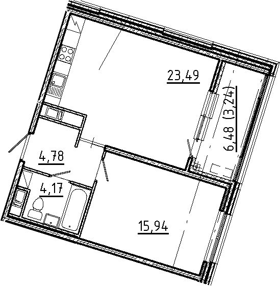 Планировка квартиры