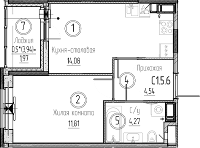 Планировка квартиры