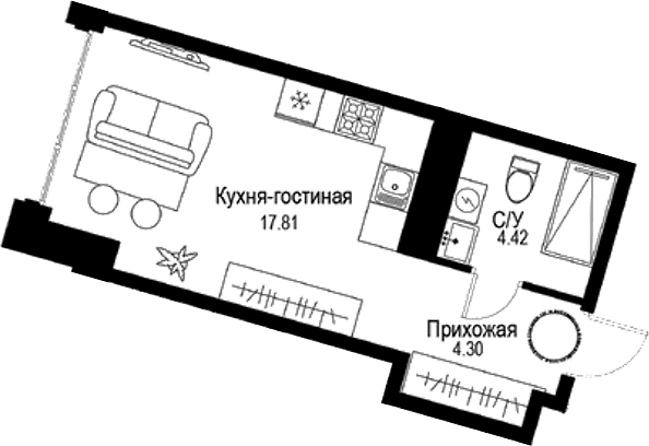 Планировка квартиры