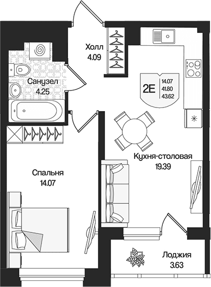 Планировка квартиры