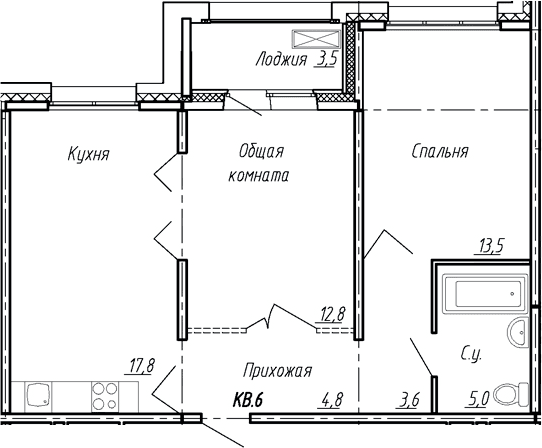 Планировка квартиры