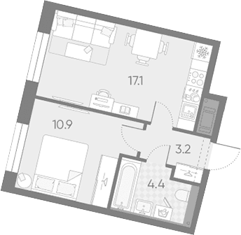 Планировка квартиры