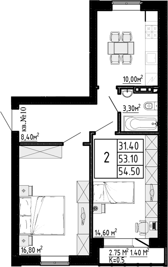Планировка квартиры