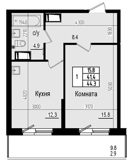 Планировка квартиры