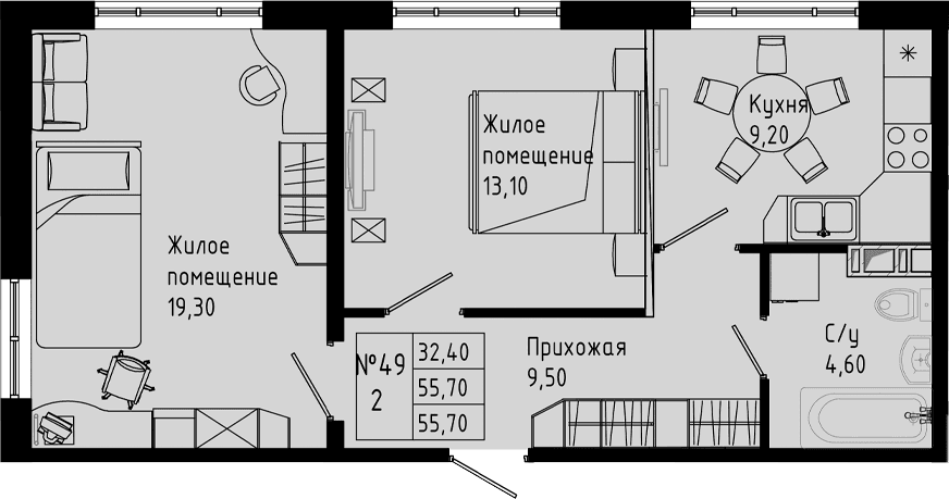Планировка квартиры
