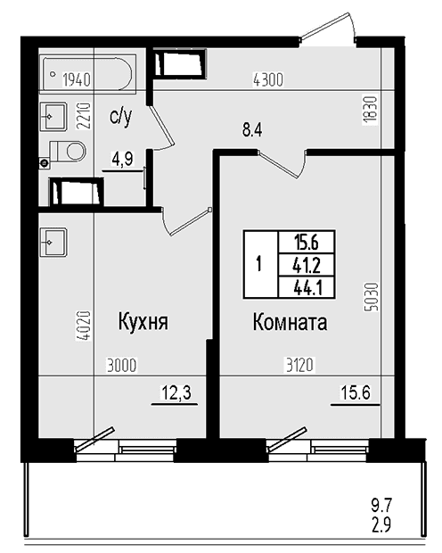 Планировка квартиры