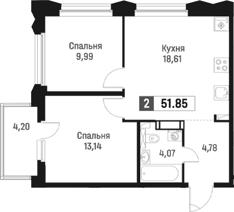 Планировка квартиры