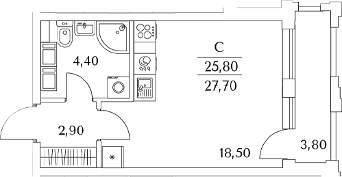 Планировка квартиры