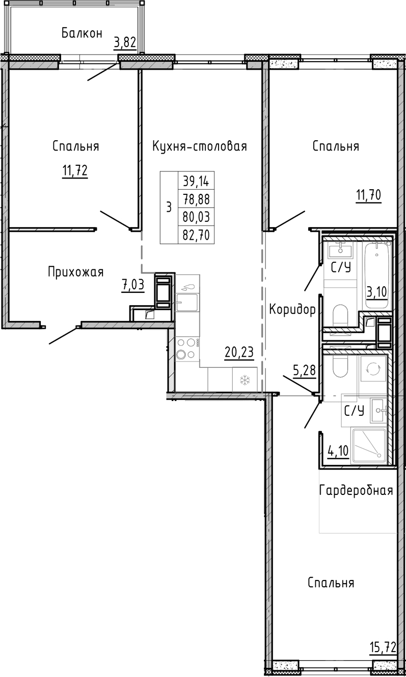 Планировка квартиры