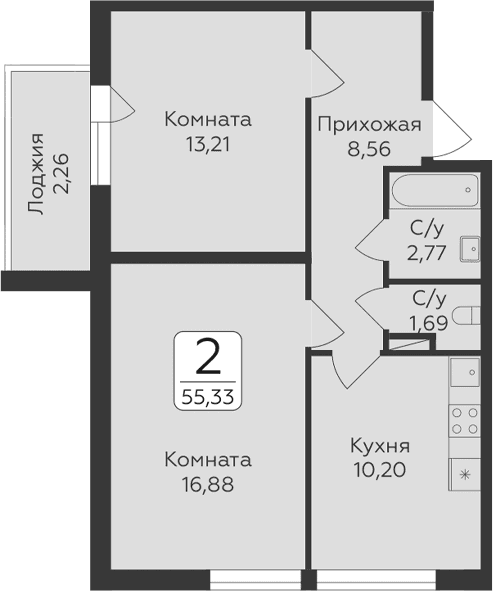 Планировка квартиры