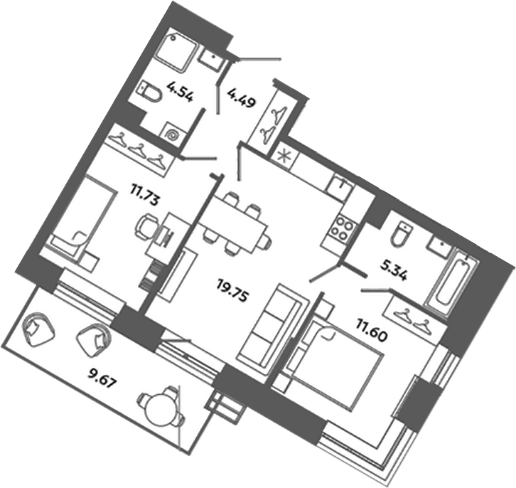 Планировка квартиры