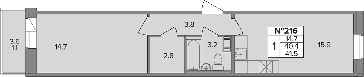 Планировка квартиры