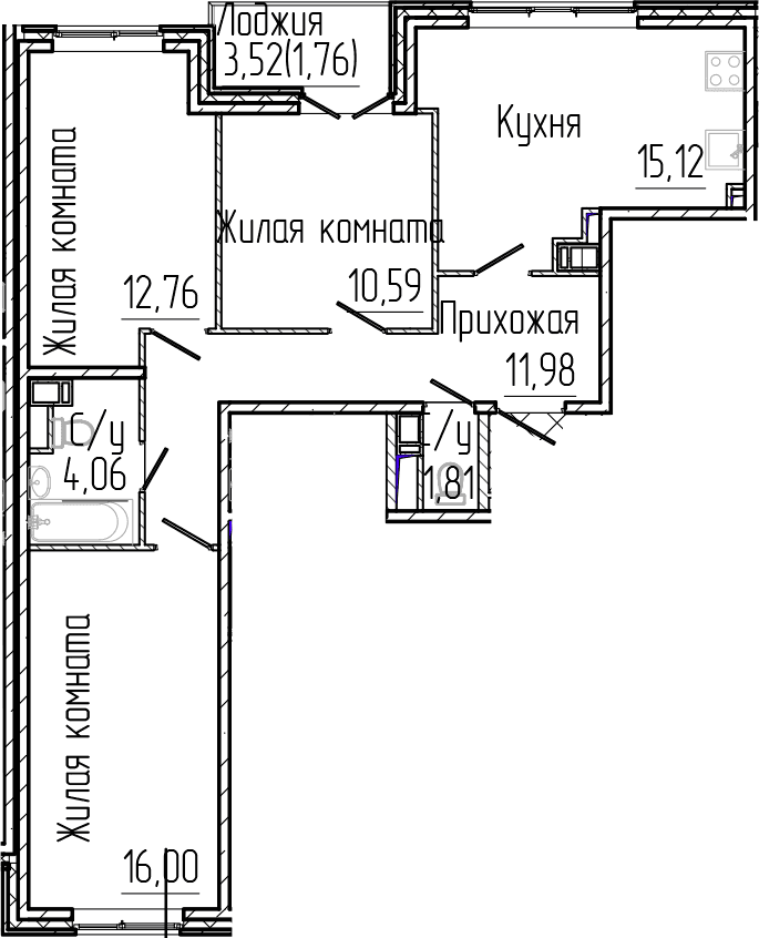 Планировка квартиры