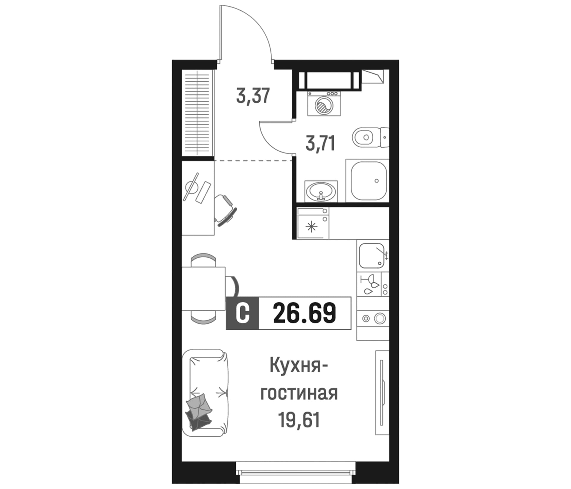 Планировка квартиры