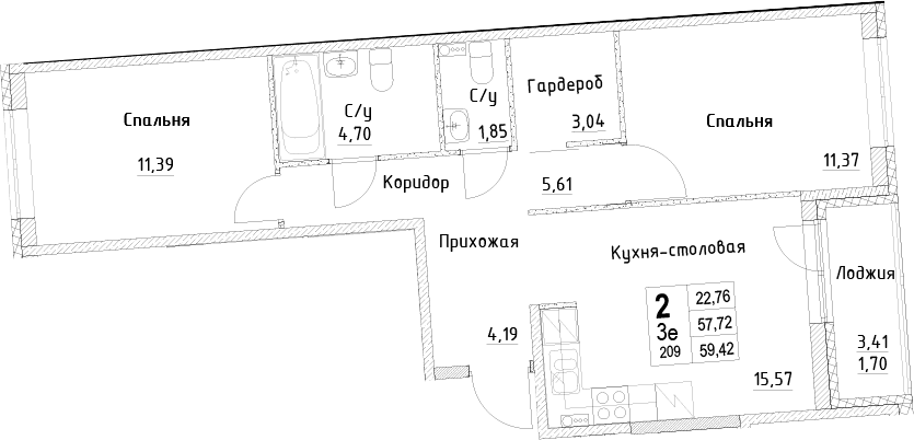 Планировка квартиры