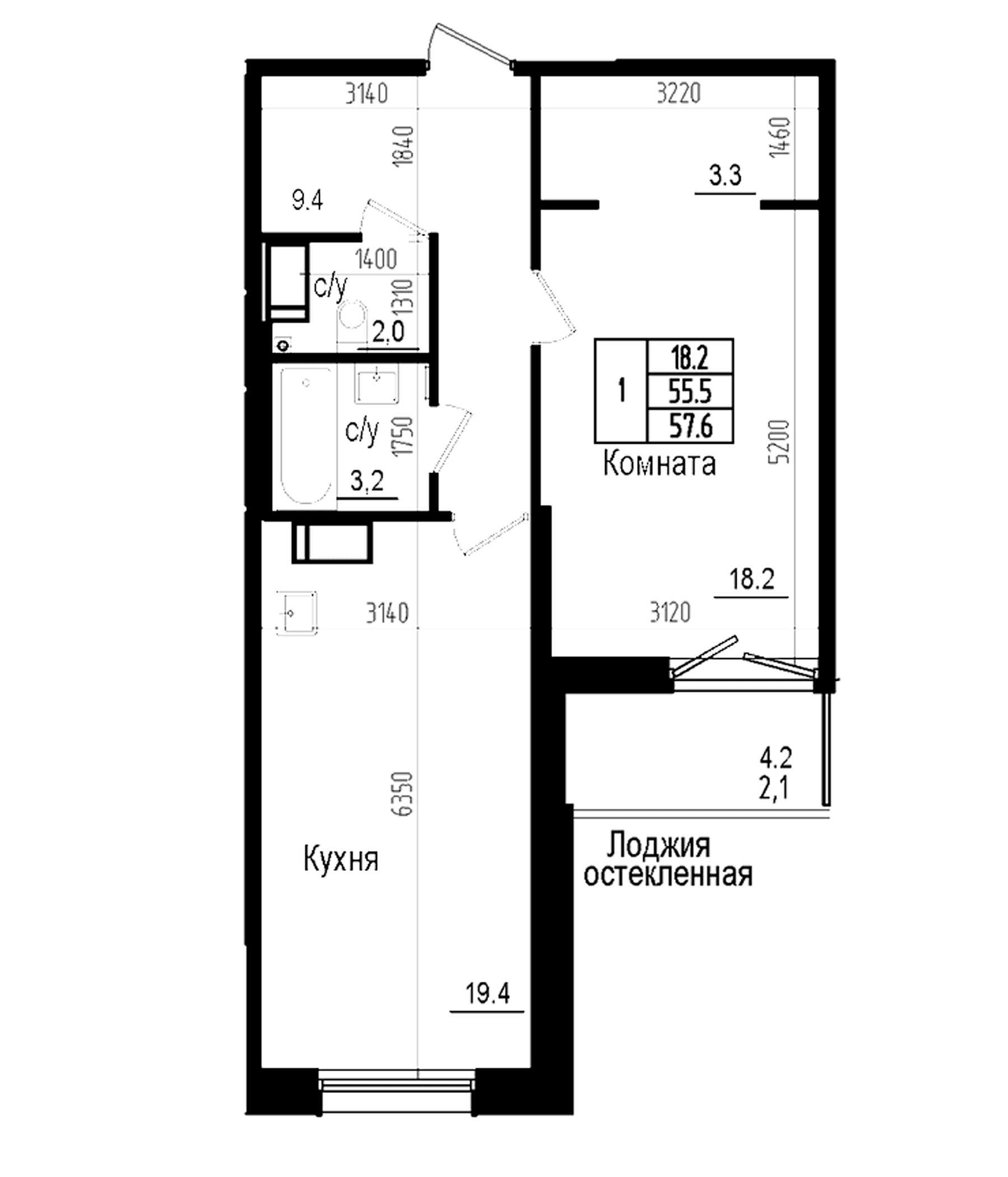 Планировка квартиры