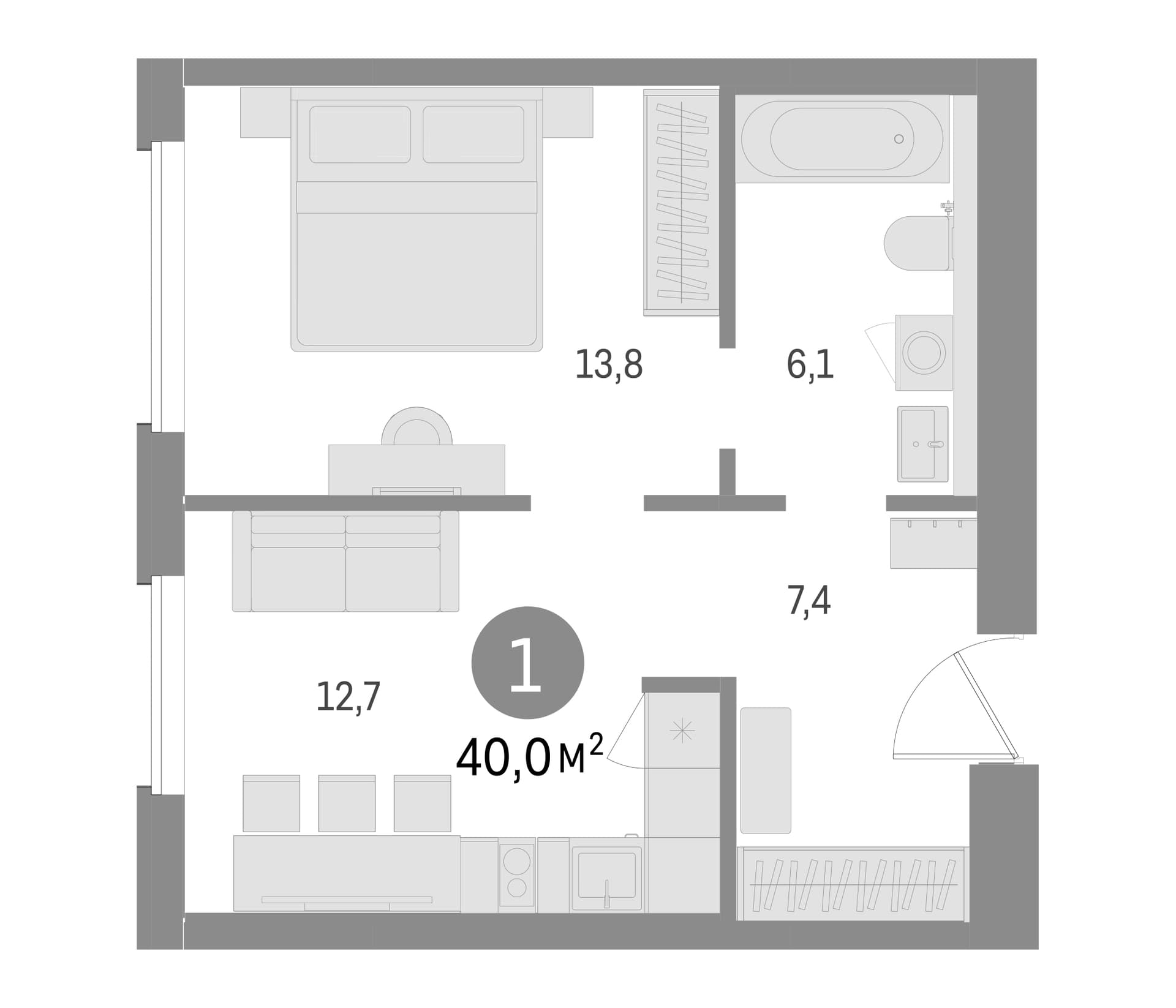 Планировка квартиры