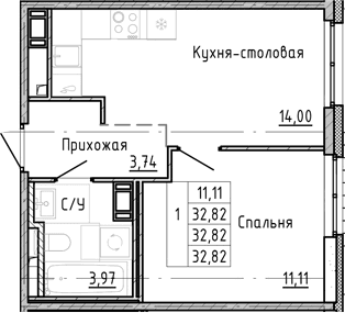 Планировка квартиры