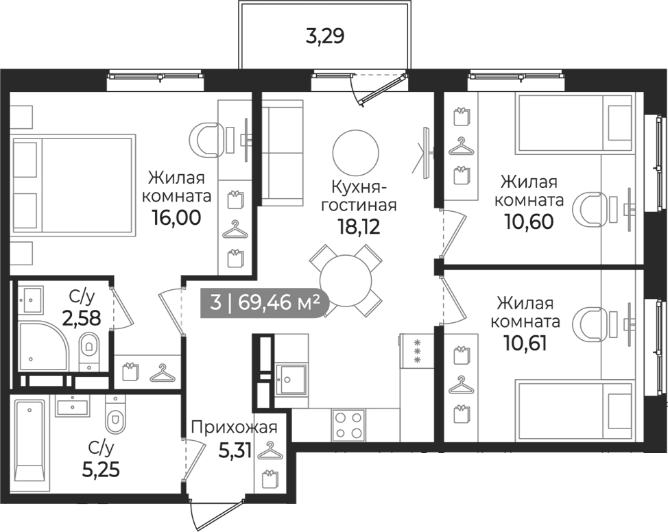 Планировка квартиры