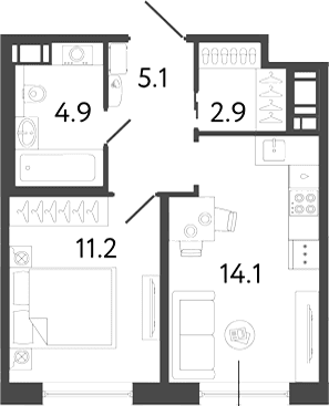 Планировка квартиры