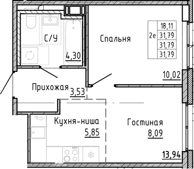 Планировка квартиры