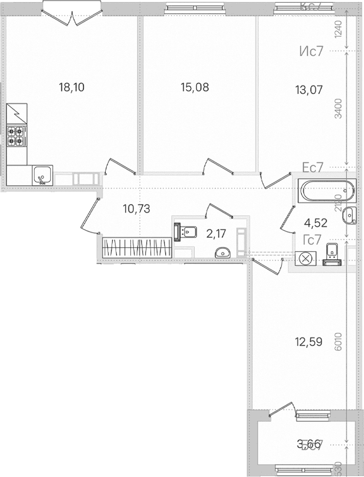 Планировка квартиры