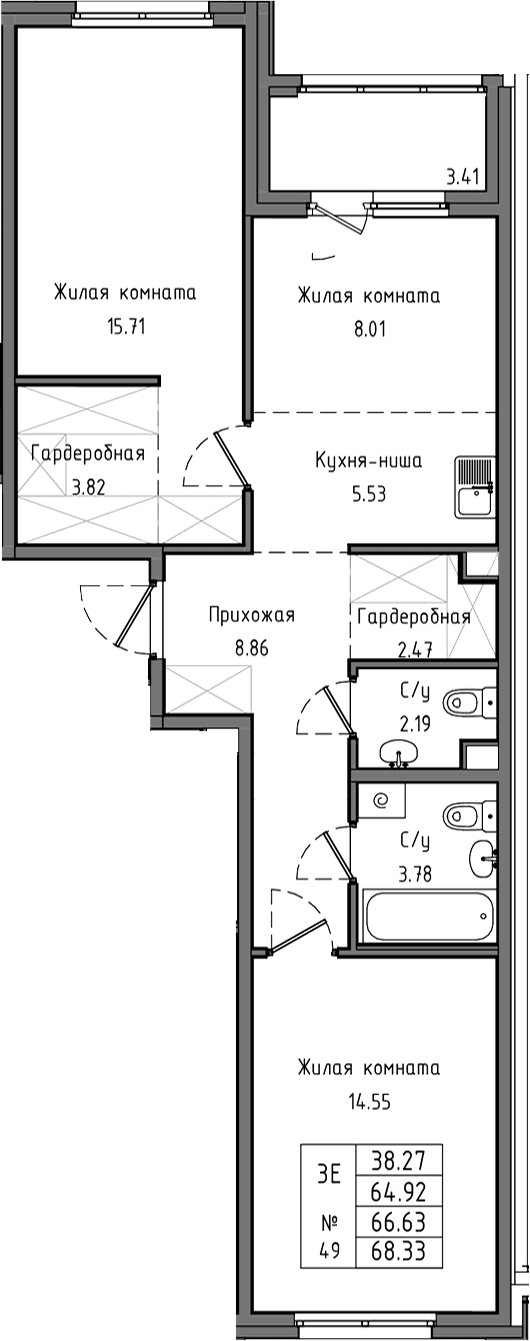 Планировка квартиры