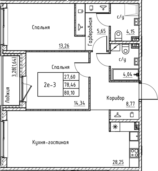 Планировка квартиры