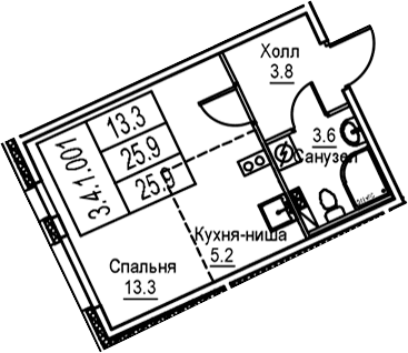 Планировка квартиры