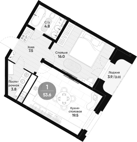 Планировка квартиры