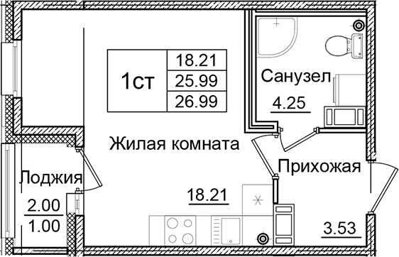 Планировка квартиры