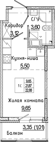 Планировка квартиры
