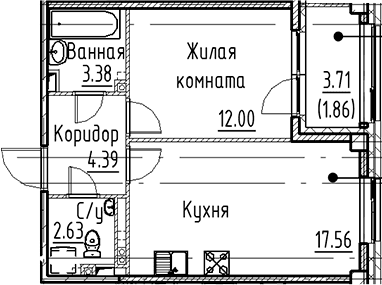Планировка квартиры